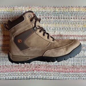 Rockport Men’s Leather Fa Lace Up Boot Vicuña